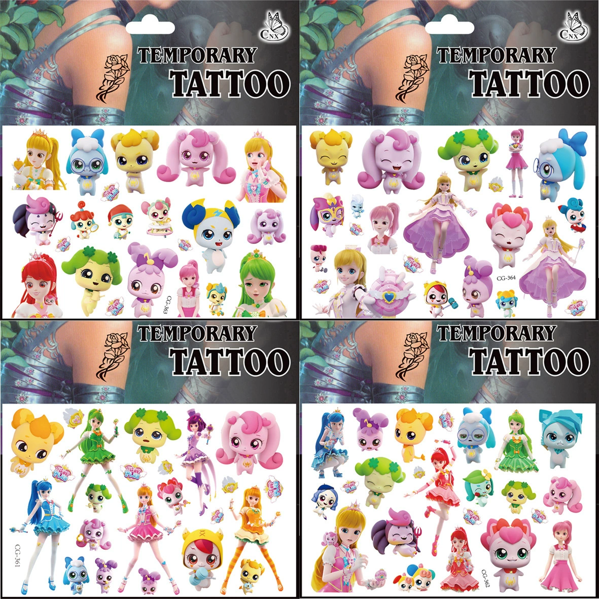 甲之谜JIAZHIMI™ 28 Pics Semi Cured Gel Nail Strip Nail art stickers False Nail Body art stickers